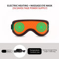 Heated Eye Mask for Dry Eyes Warm Eye Compress Sleeping Mask Light Blocking Washable Eye Heating Pad for Travel Office Home